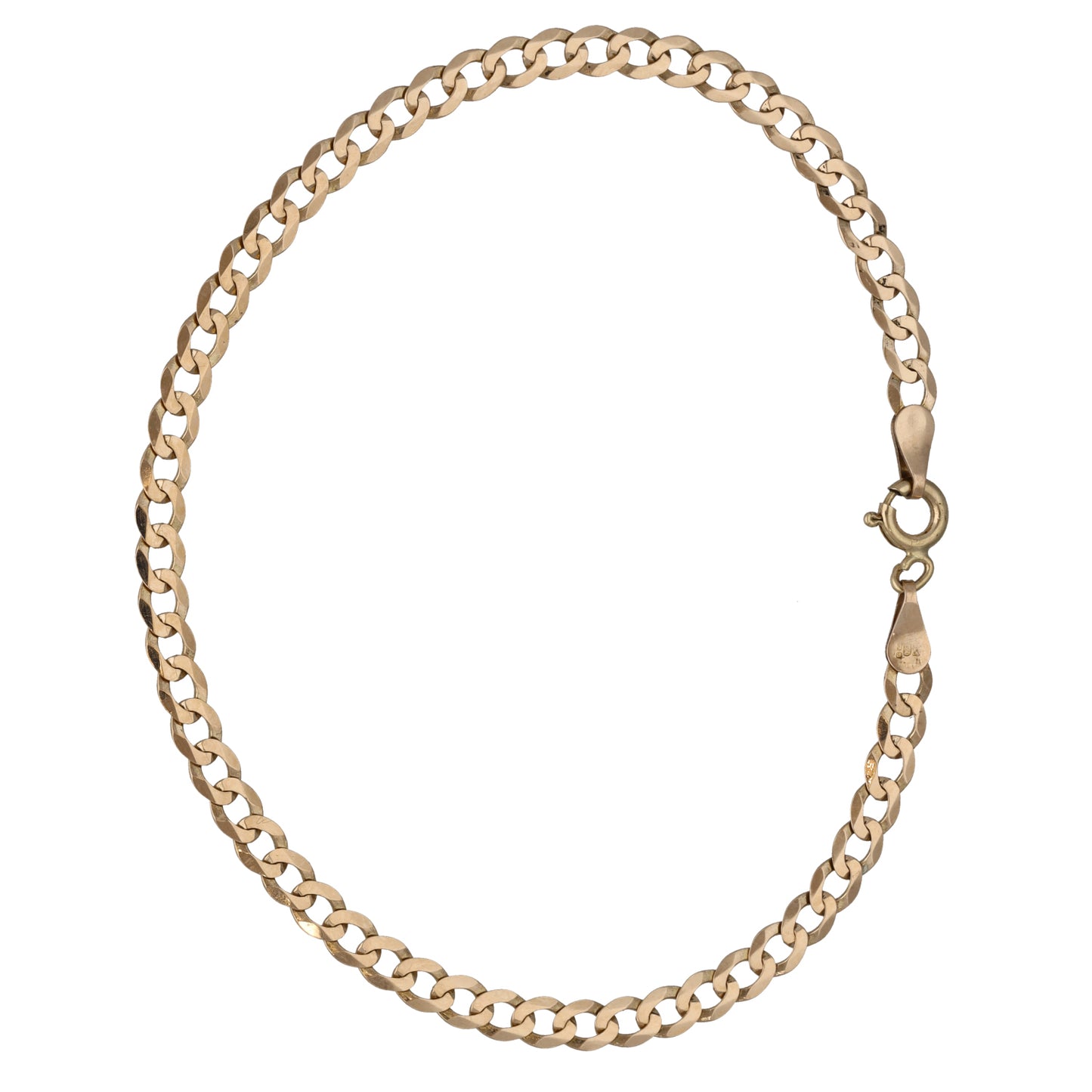 9ct Gold Curb Bracelet