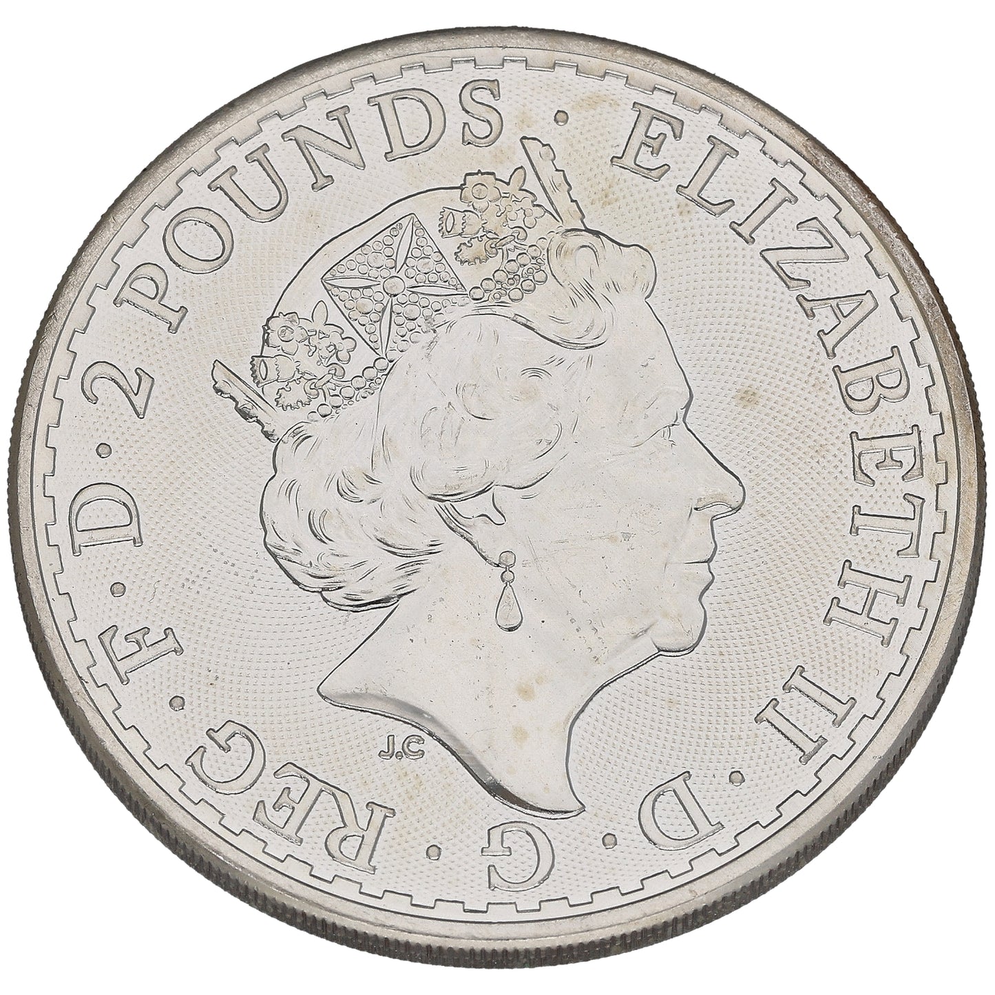 Fine Silver Queen Elizabeth II 1 OZ Britannia Coin 2022