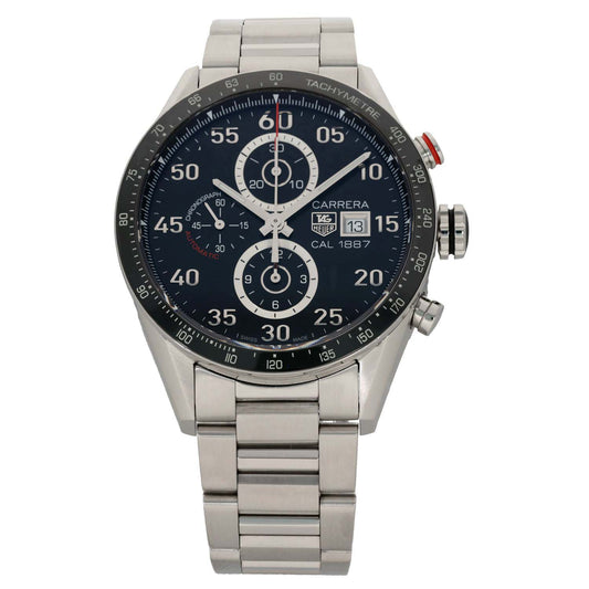 Tag Heuer Carrera CAR2A10-1 43mm Stainless Steel Watch
