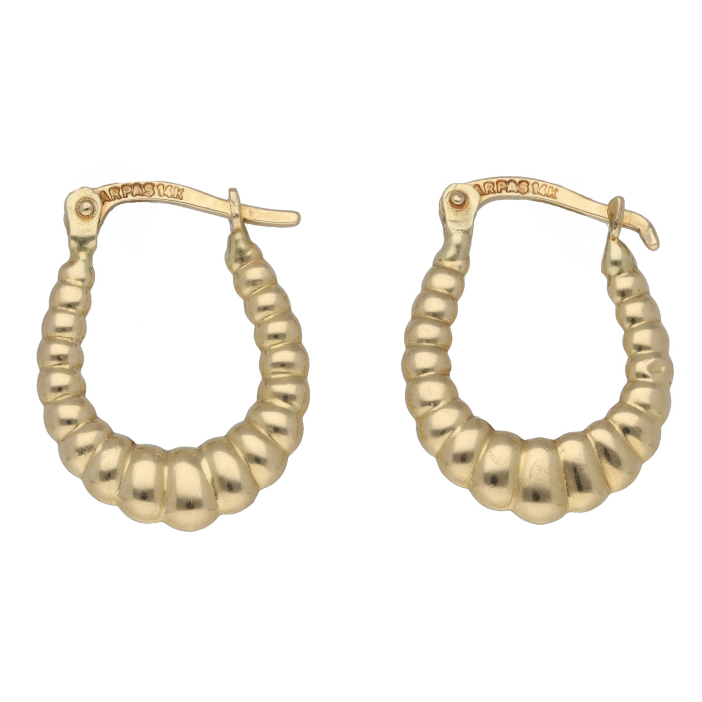 14ct Gold Hoop Earrings