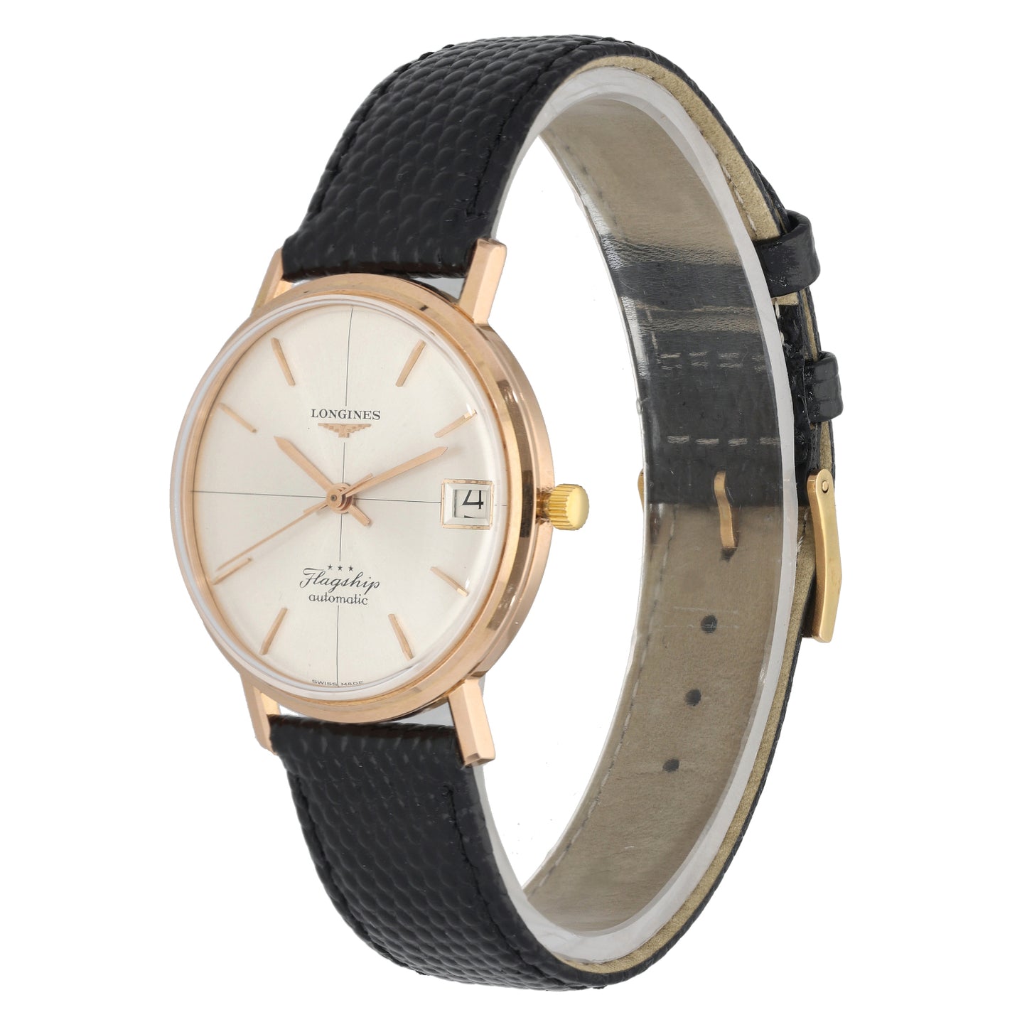 Longines Flagship 35mm Rose Gold Watch