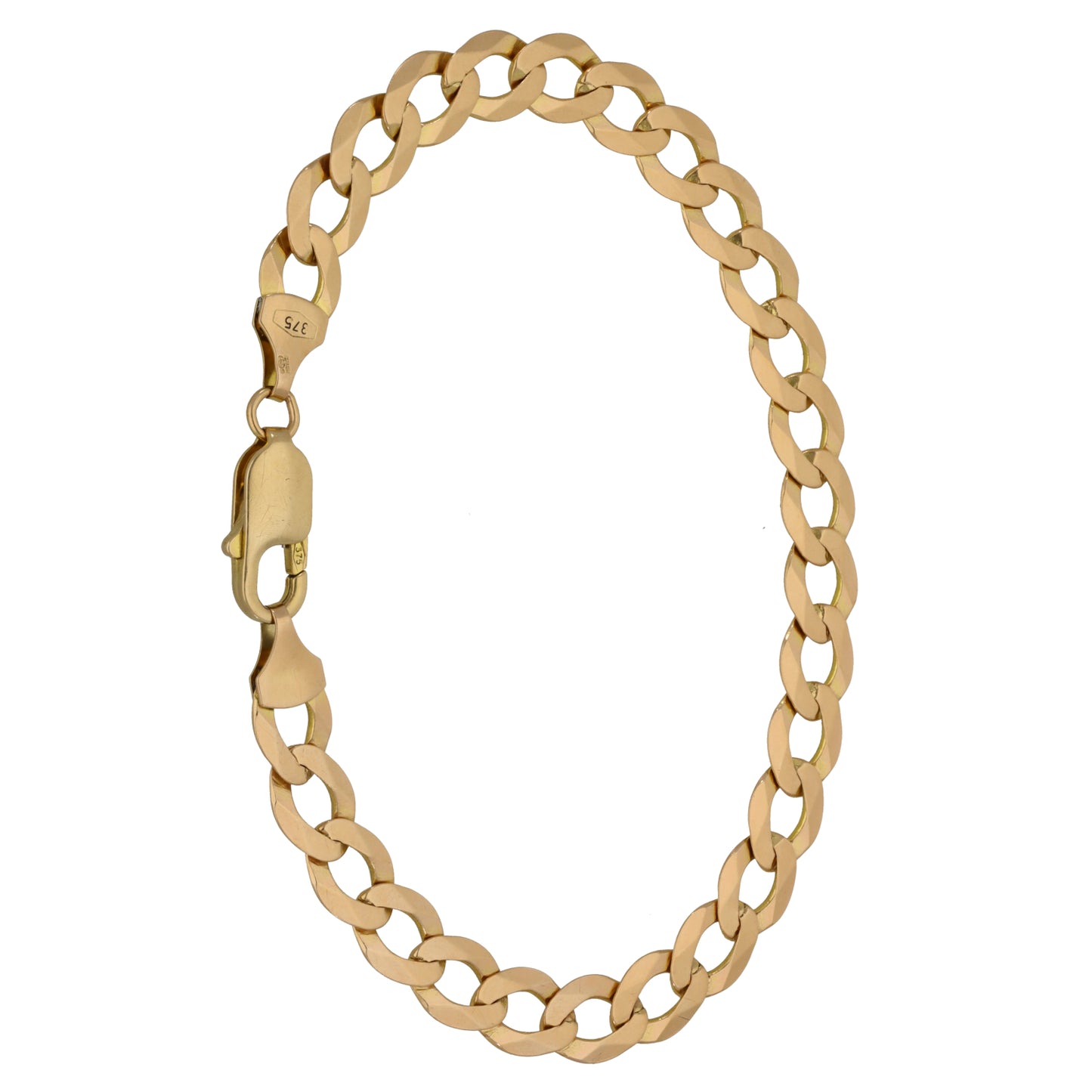 9ct Gold Curb Bracelet