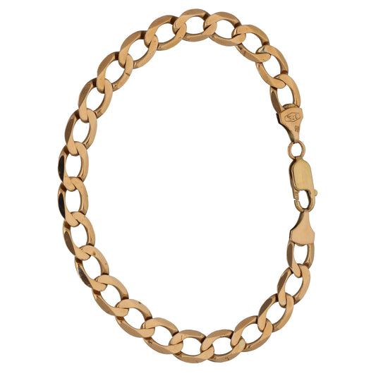 9ct Gold Curb Bracelet