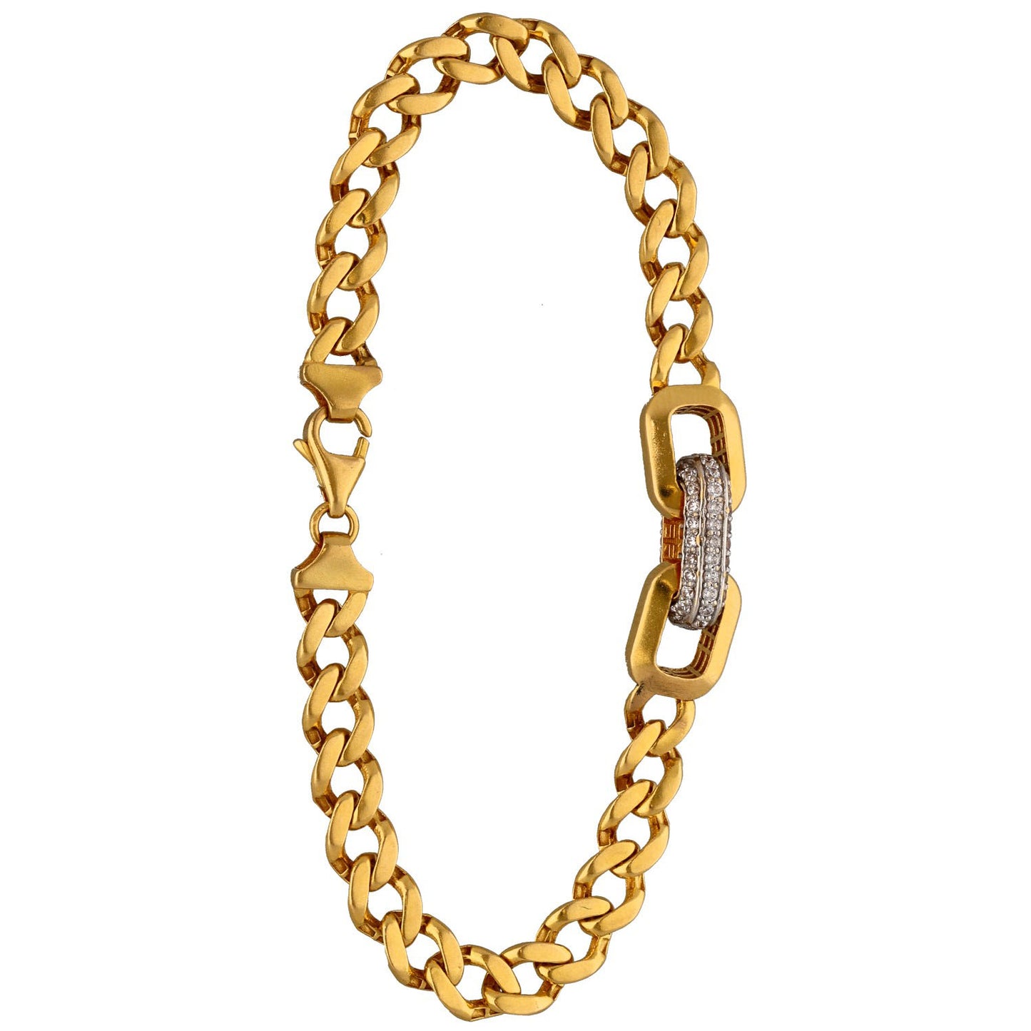 22ct Gold Cubic Zirconia Fancy Bracelet