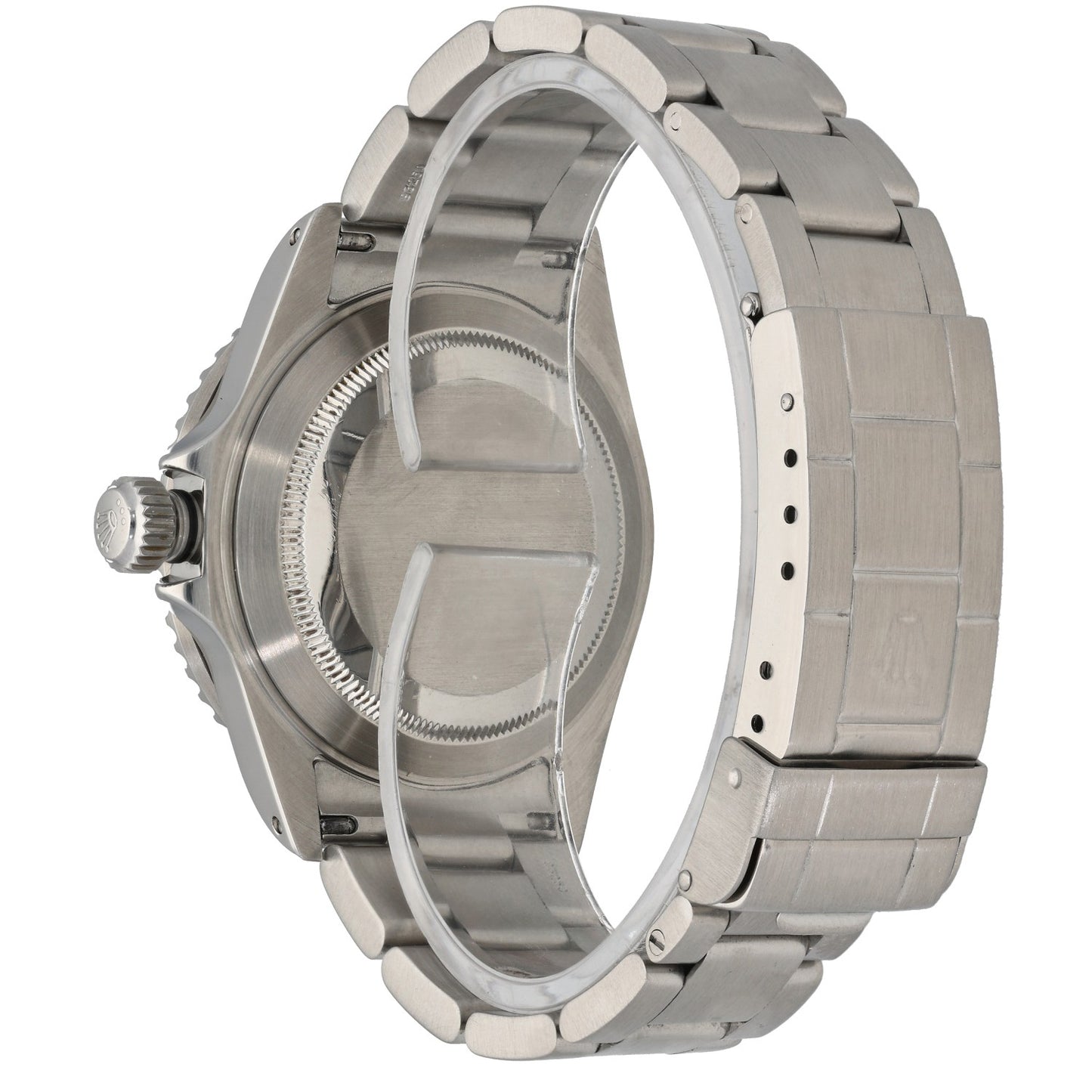 Rolex Submariner 16610, stainless steel crown, bracelet and caseback