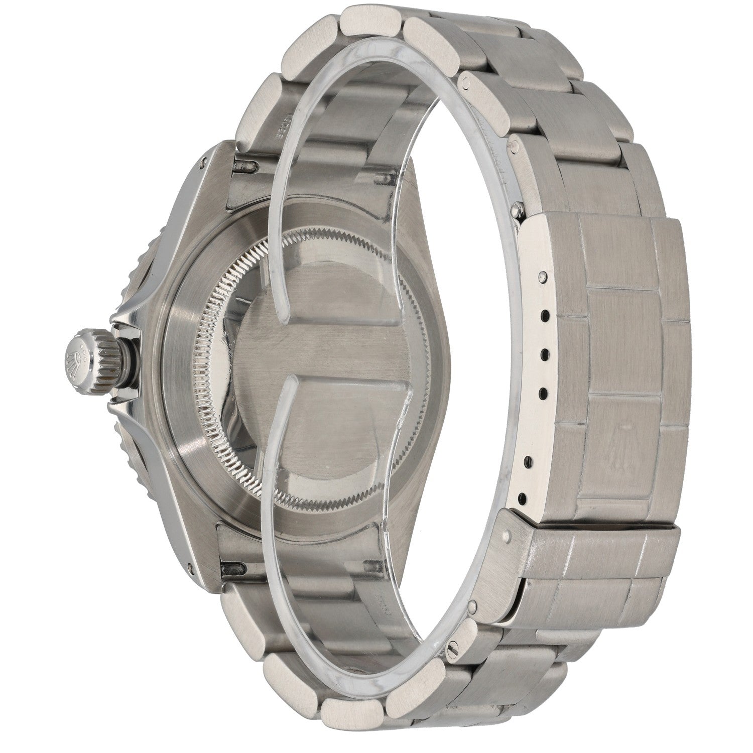 Rolex Submariner 16610, stainless steel crown, bracelet and caseback
