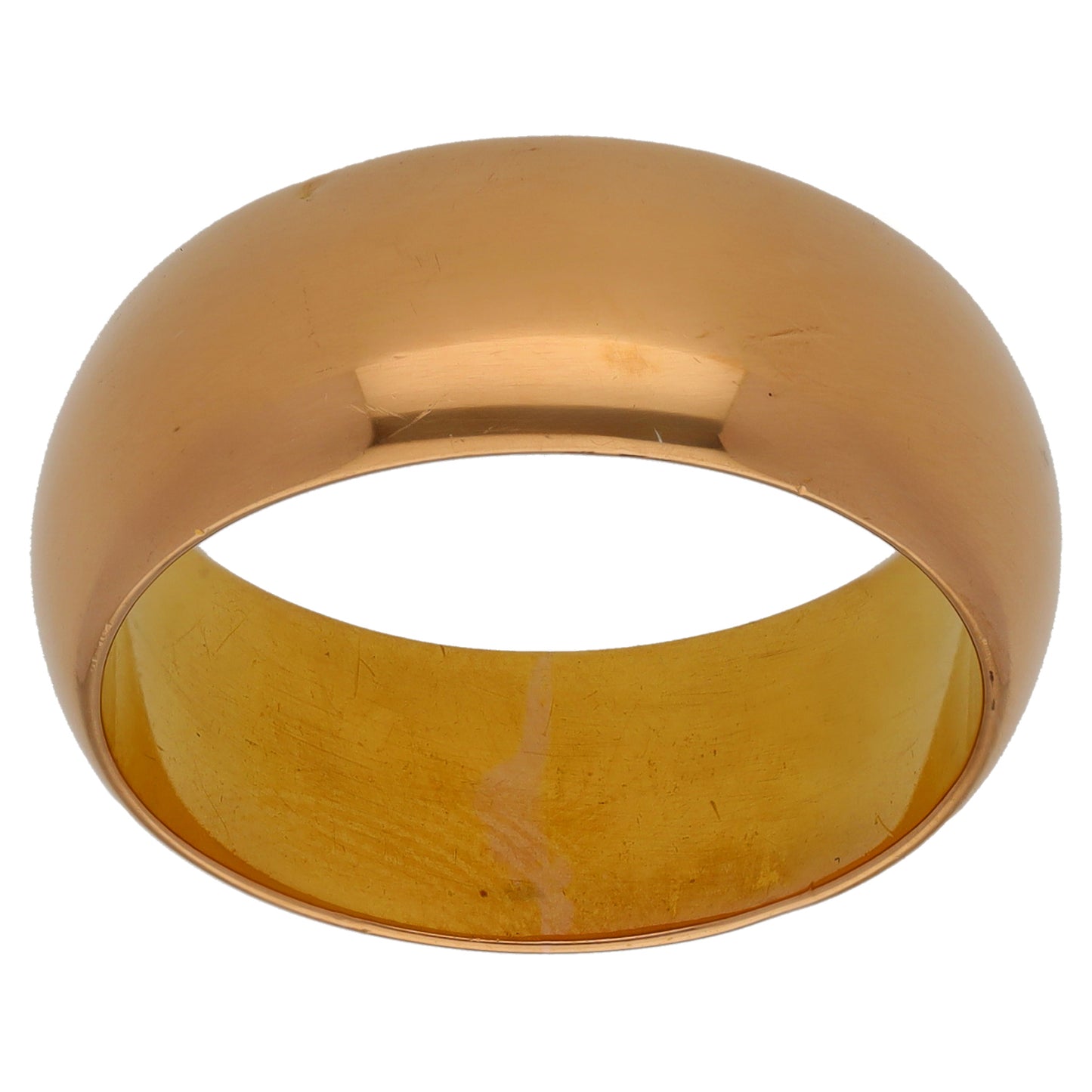 22ct Gold Plain Wedding Ring Size T