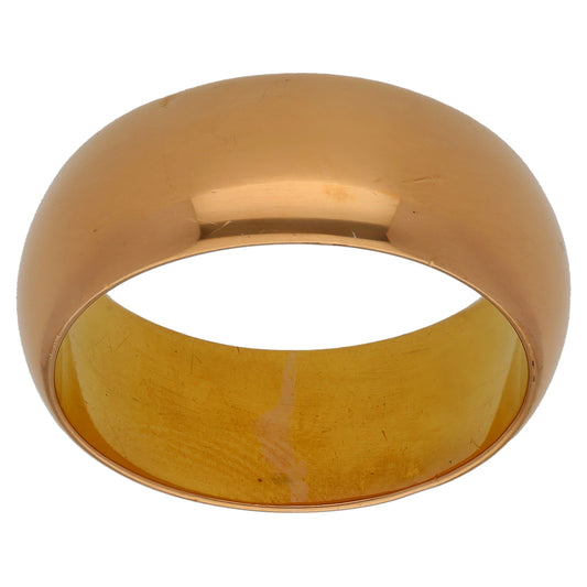 22ct Gold Plain Wedding Ring Size T