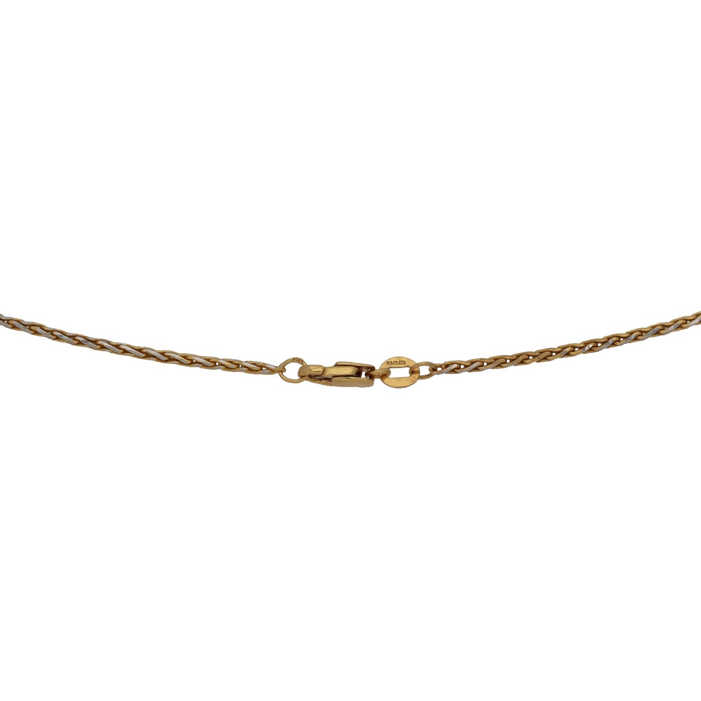22ct Bi-Colour Gold Other Chain 16"