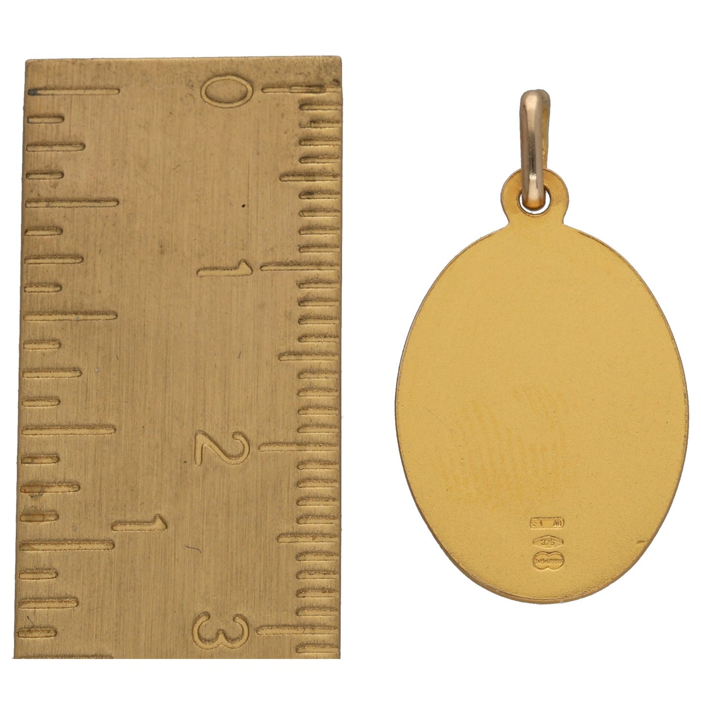 9ct Gold St Christopher Pendant