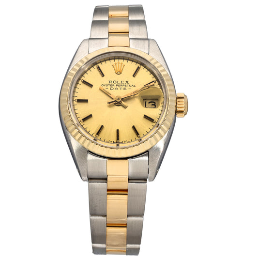 Rolex Date 6917 26mm Bi-Colour Watch