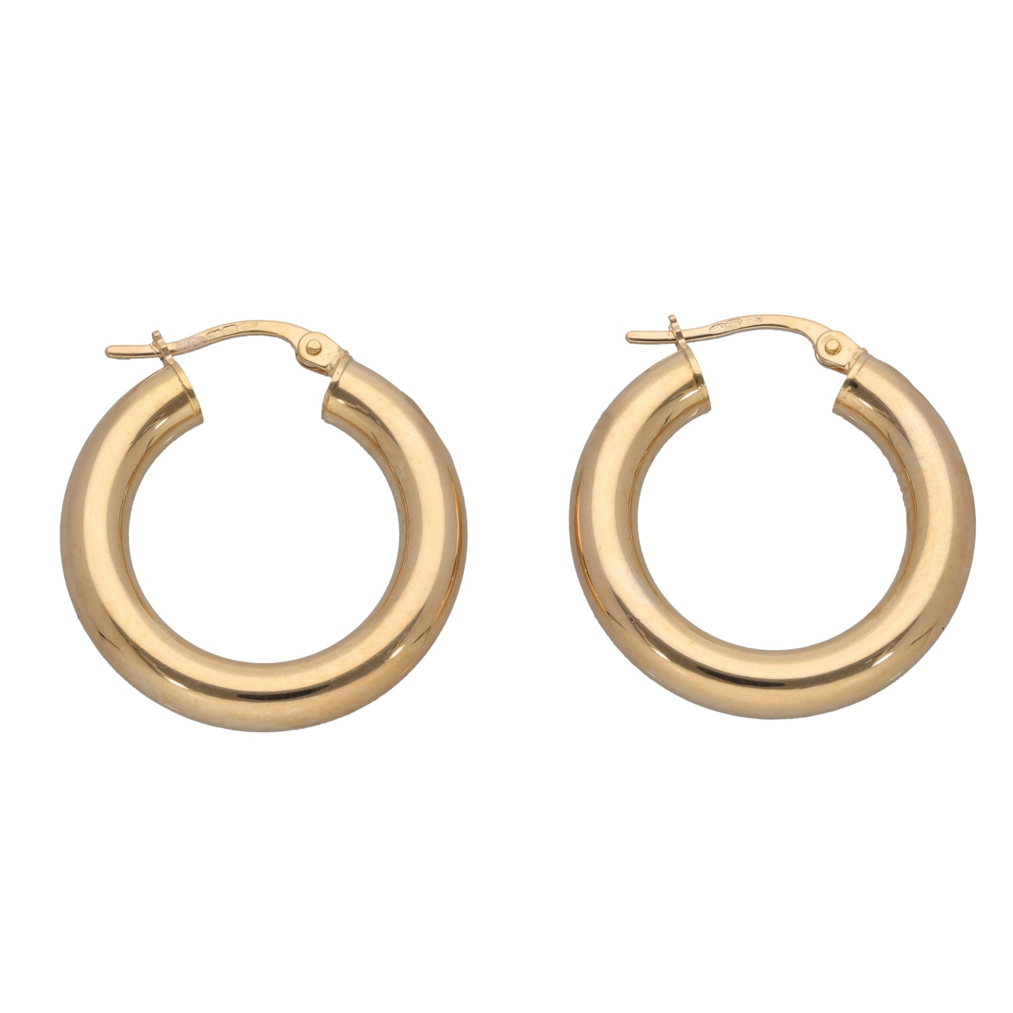 New 9ct Gold Hoop Earrings