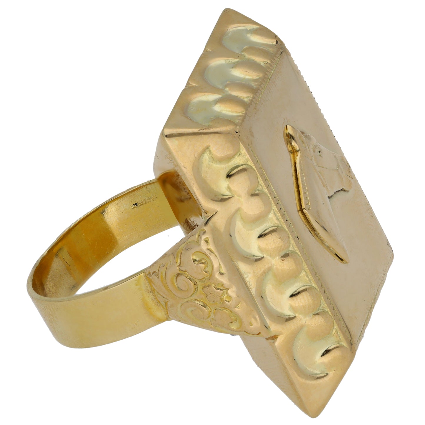 14ct Gold Alternative Ring Size Z