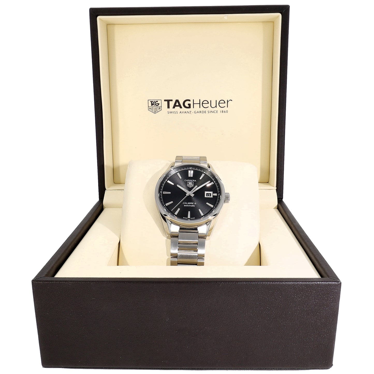 Tag Heuer Carrera WAR211A-2 39mm Stainless Steel Watch