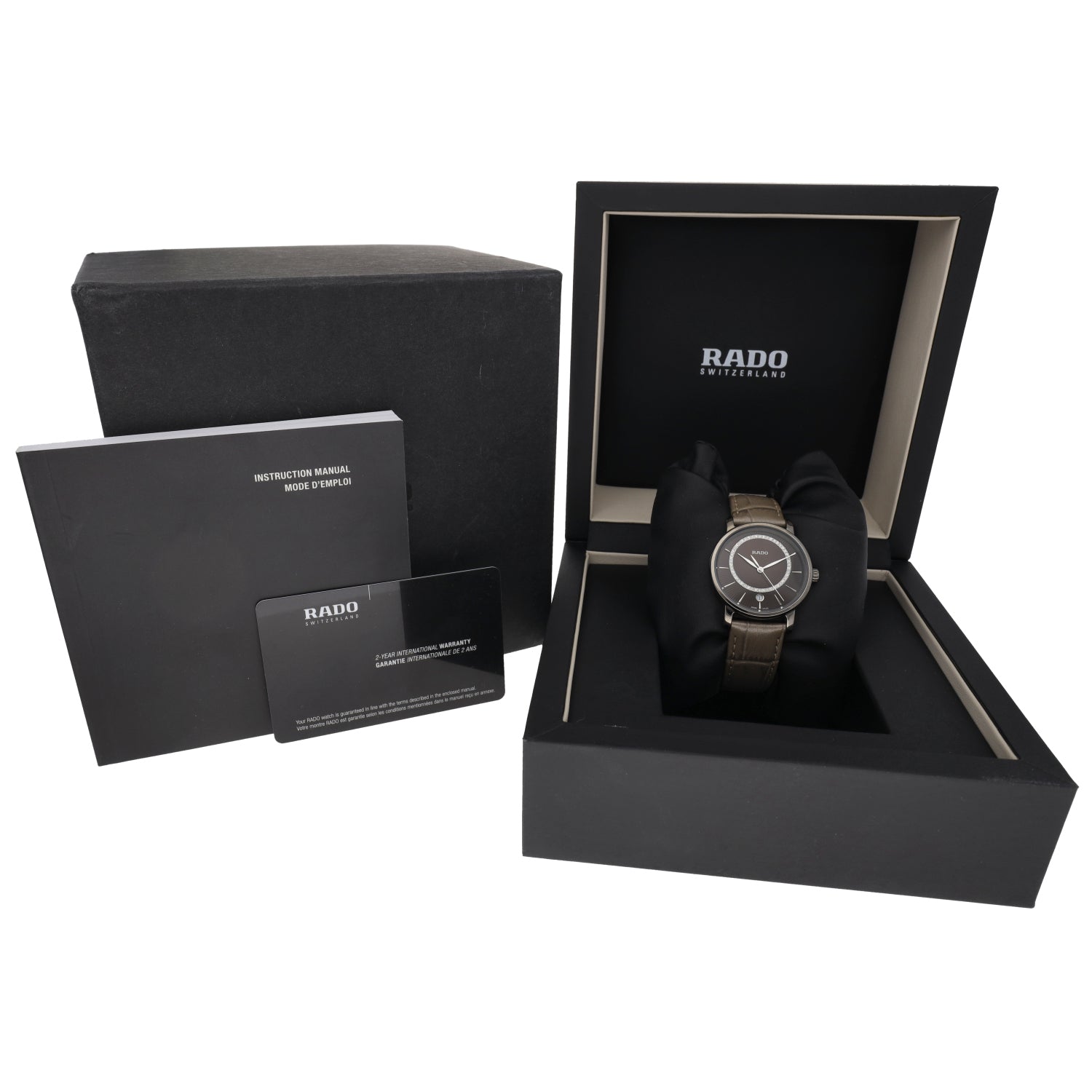 Rado watches box sale