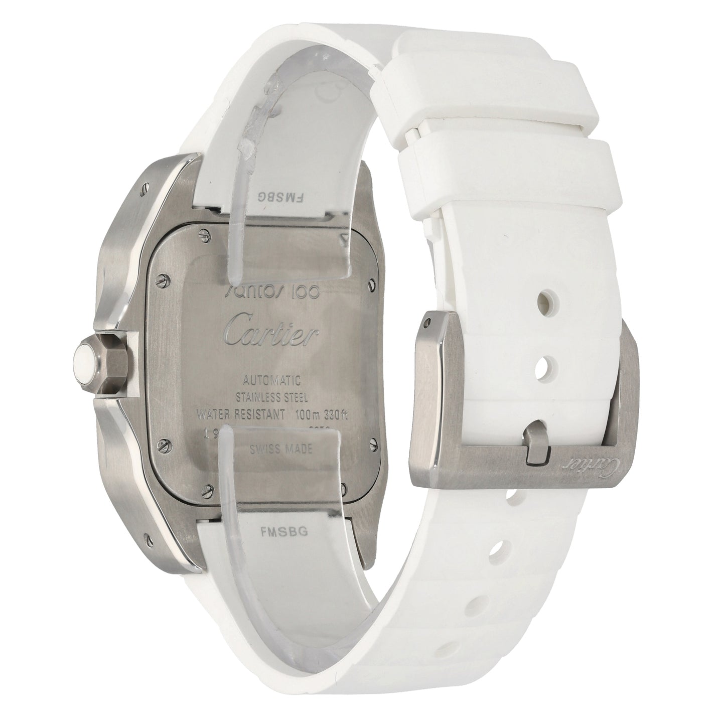 Cartier Santos 100 W20122U2 33mm Stainless Steel Watch