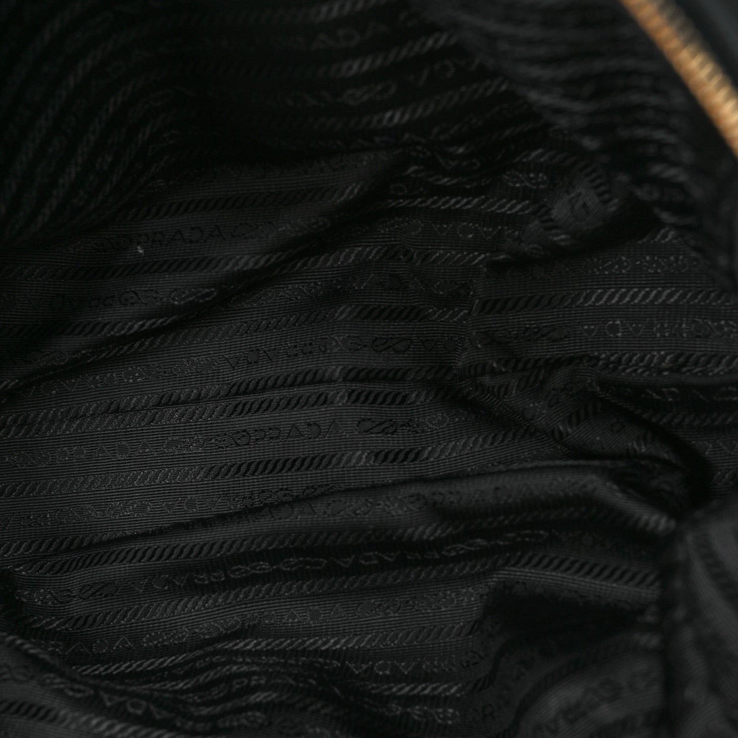 Prada B1843M Tessuto Nylon Bag - Black
