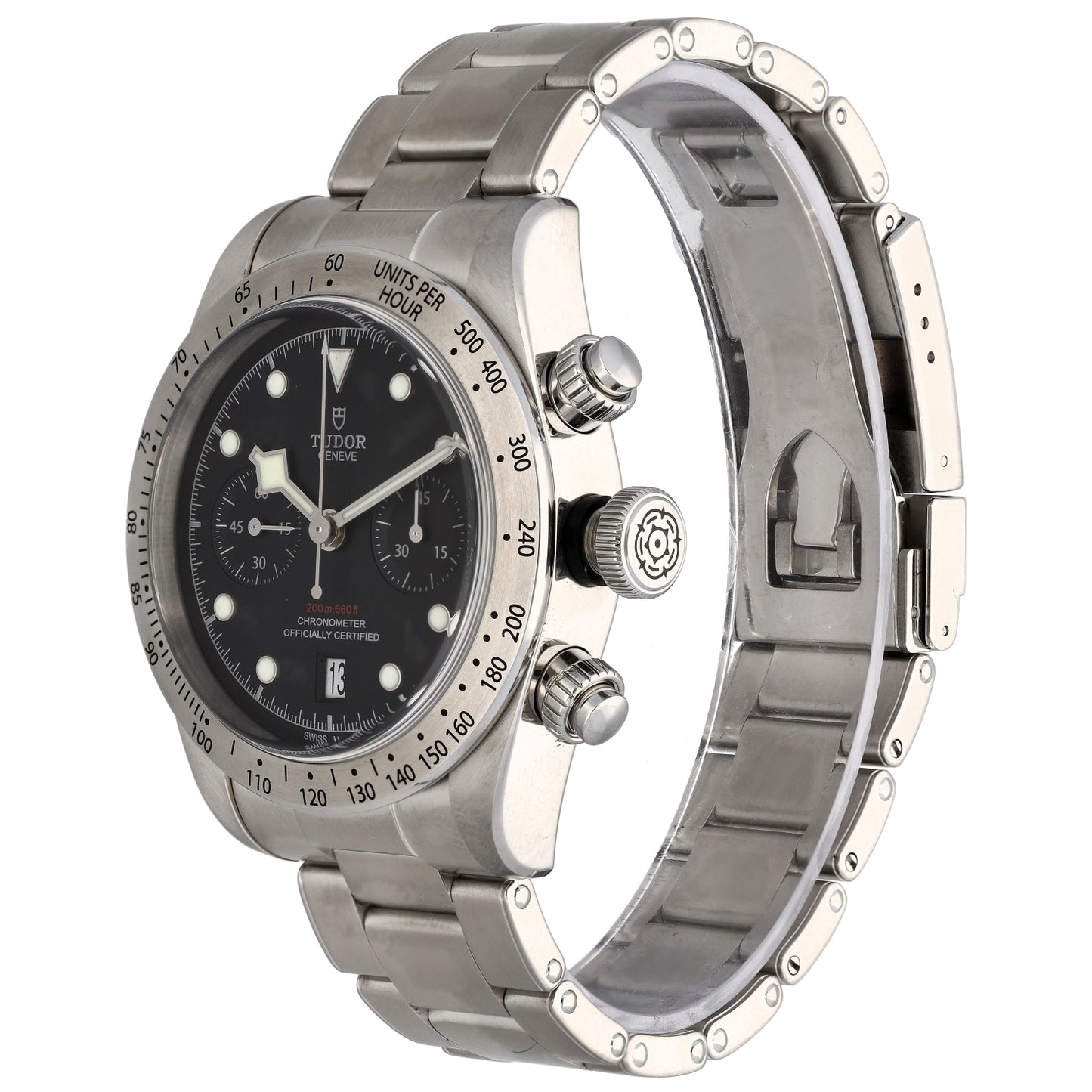 Tudor Black Bay Chrono 79350 41mm Stainless Steel Watch