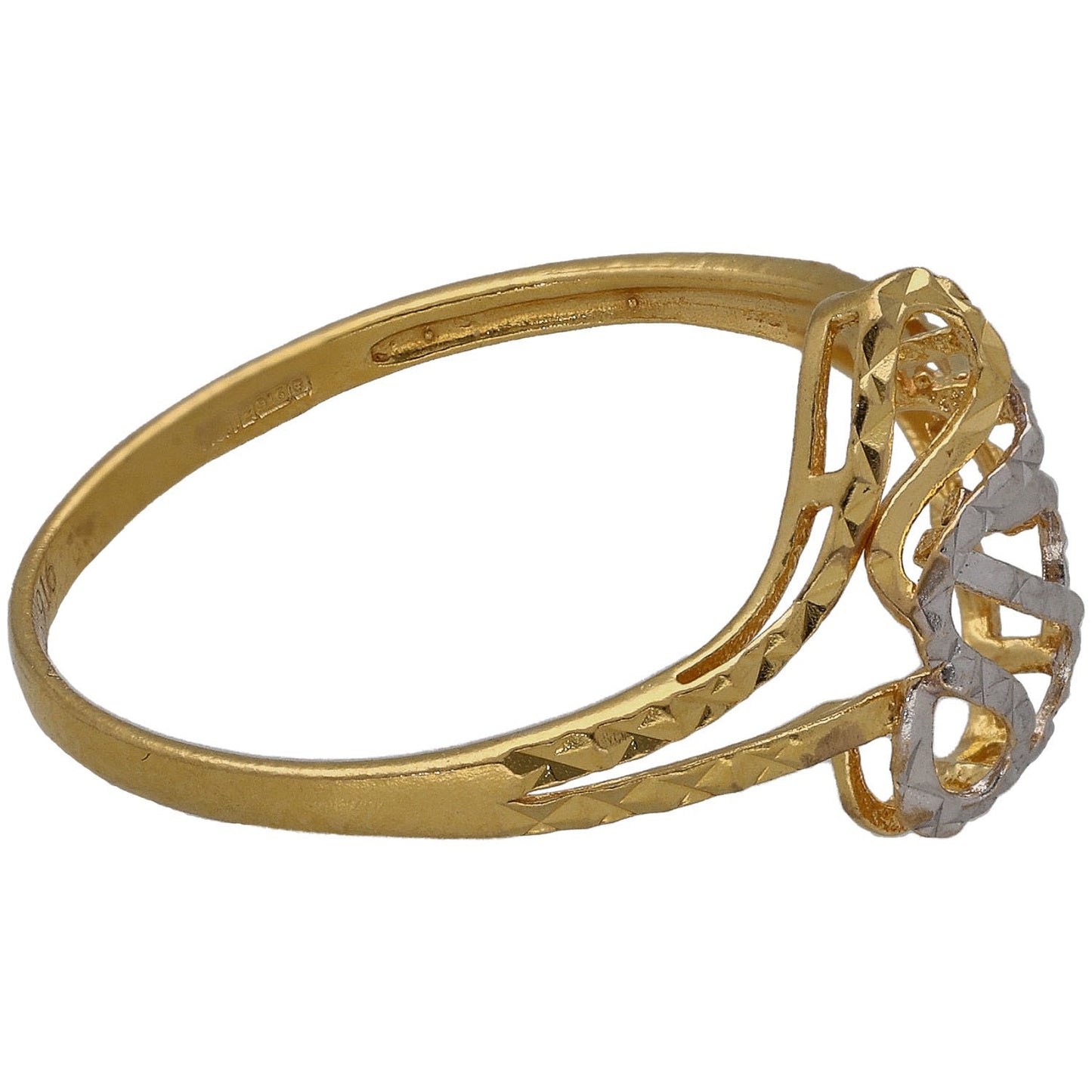 22ct Gold Alternative Ring Size Q