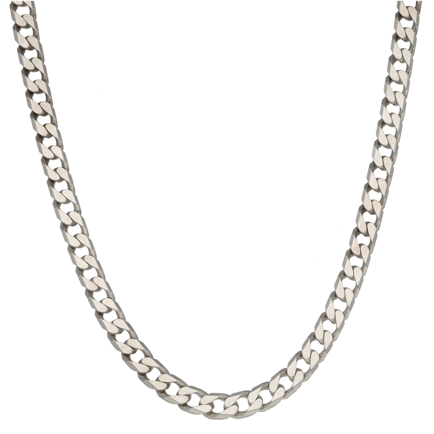 Sterling Silver Curb Chain 19"