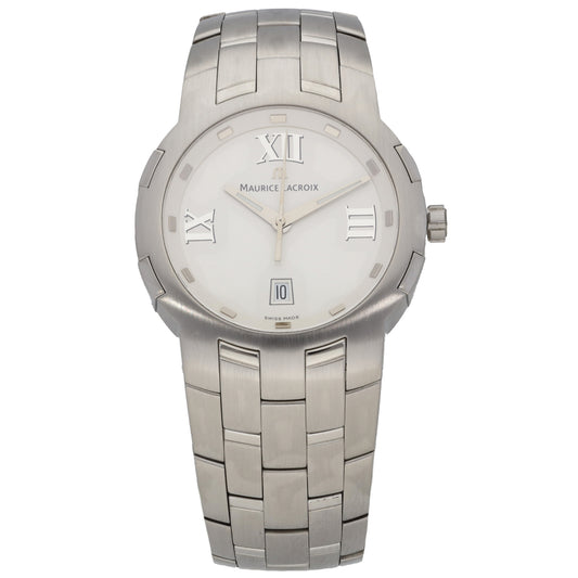 Maurice Lacroix Milestone 69862 39mm Stainless Steel Watch