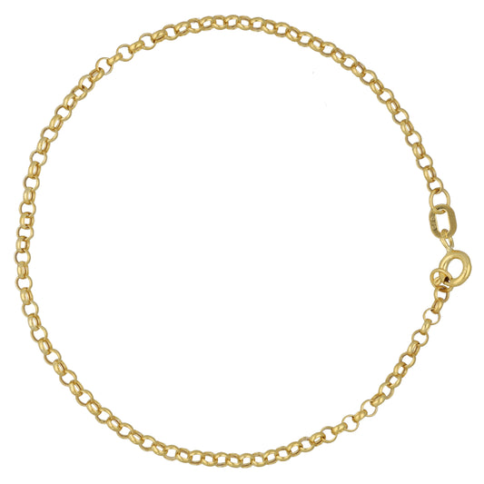 New 9ct Gold Belcher Bracelet
