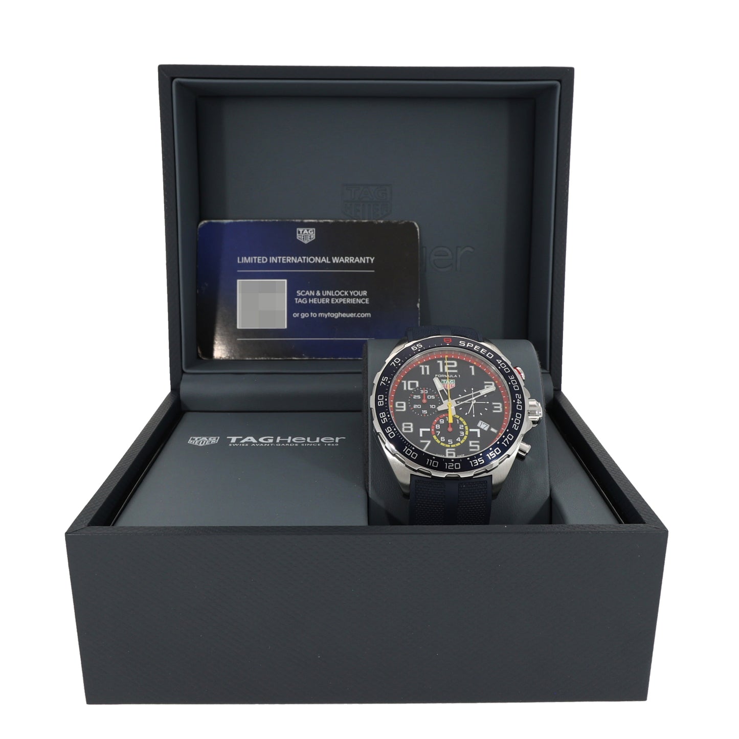 Tag Heuer Formula 1 Red Bull Racing CAZ101AL-0 43mm Stainless Steel Watch
