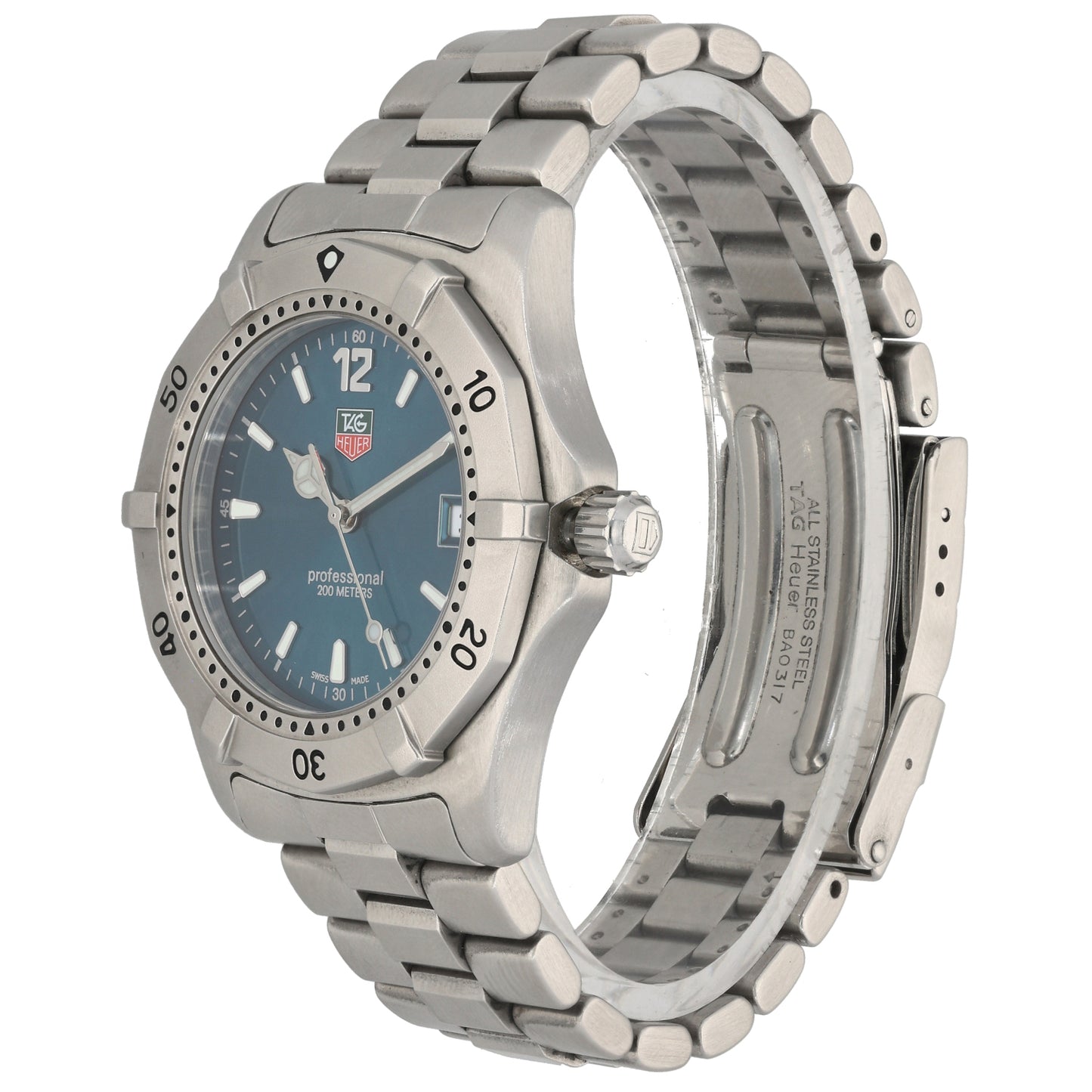 Tag Heuer Professional WK1119-1 37mm Stainless Steel Watch