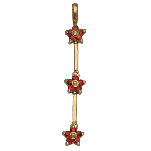 9ct Gold Sapphire Dress/Cocktail Pendant