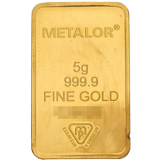 24ct 5g Gold Bar