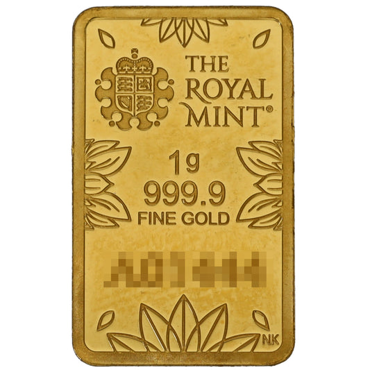 24ct 1g Gold Bar