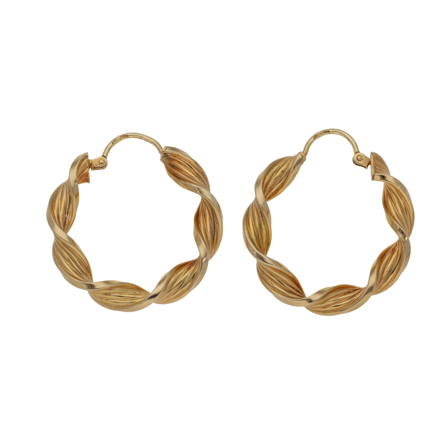 9ct Gold Hoop Earrings