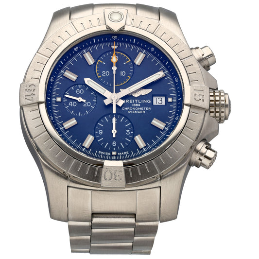Breitling Avenger A13317 45mm Stainless Steel Watch