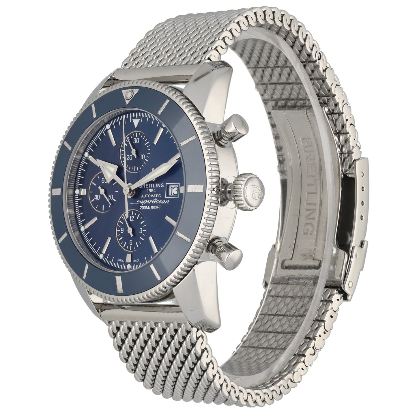 Breitling Superocean A13312 46mm Stainless Steel Watch