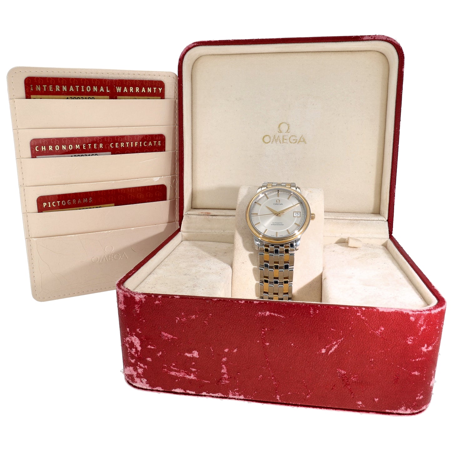 Omega De Ville Prestige 4300.31.00 35mm Bi-Colour Watch