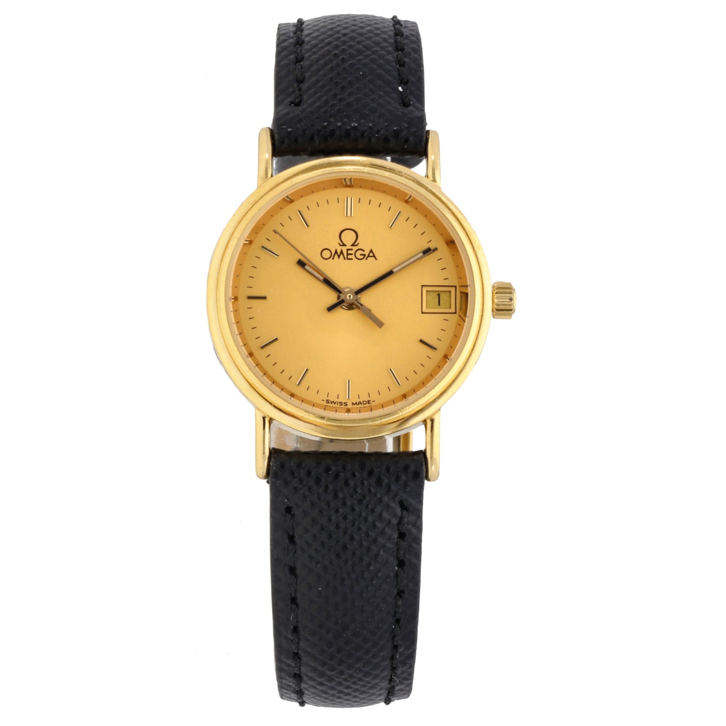 Omega Vintage 22.5mm Gold Watch