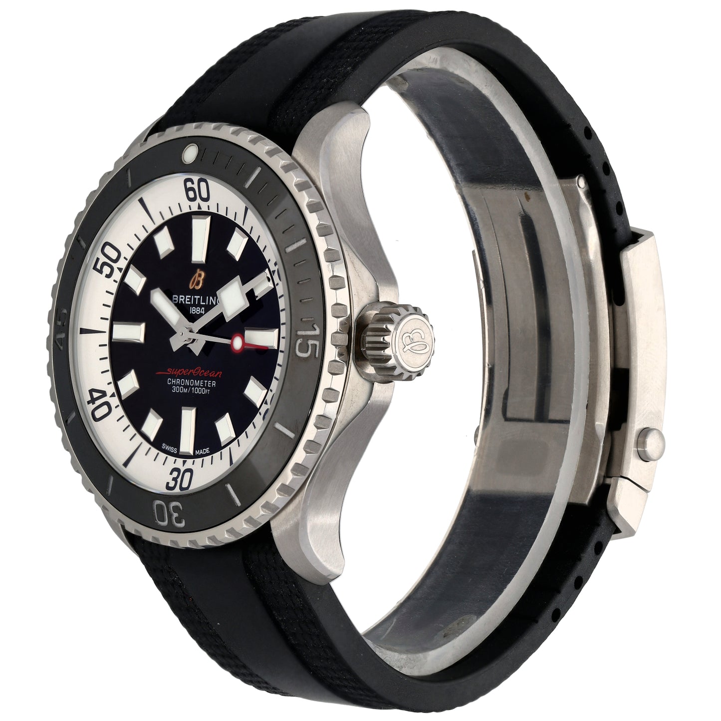 Breitling Superocean A17378 46mm Stainless Steel Watch