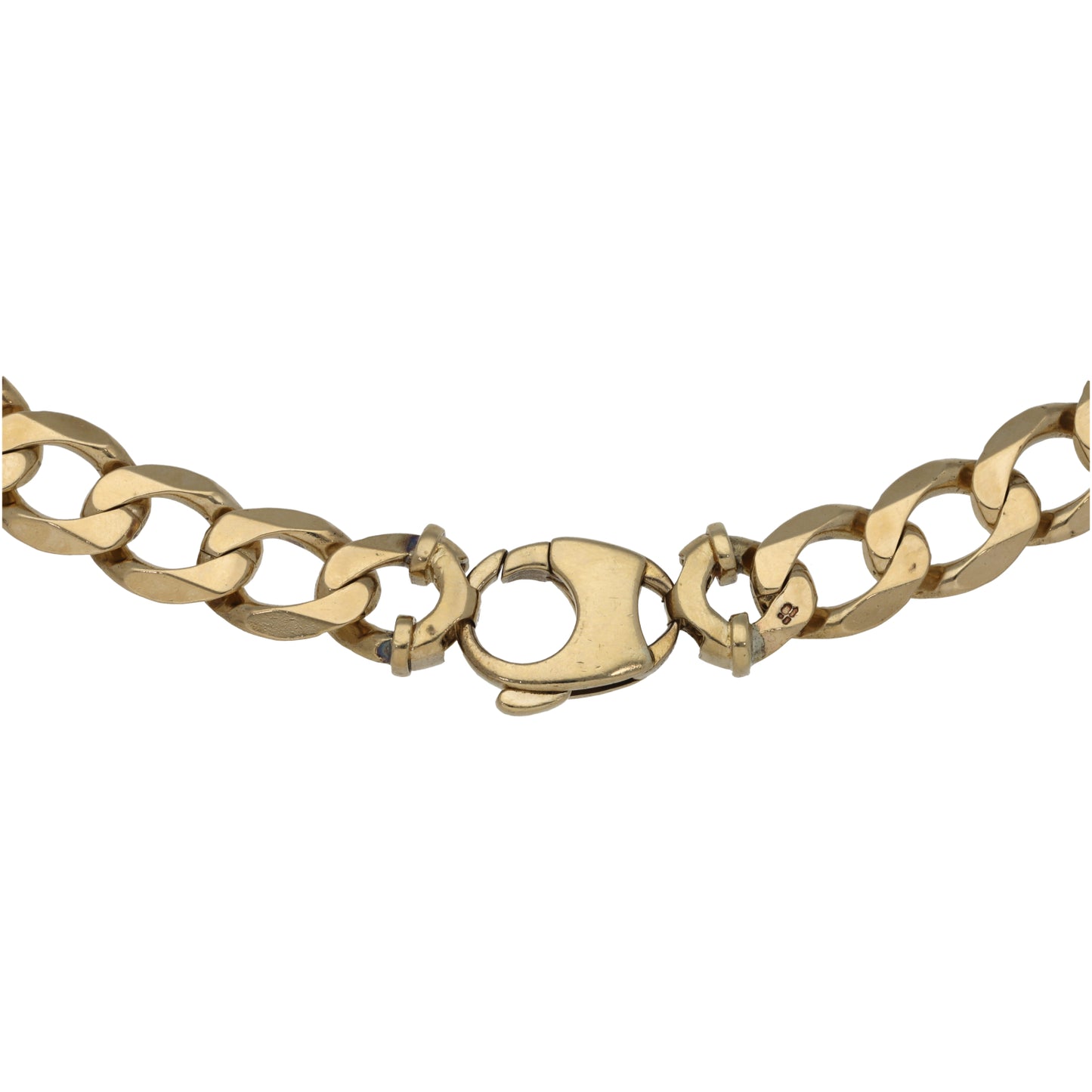 9ct Gold Curb Chain 20"