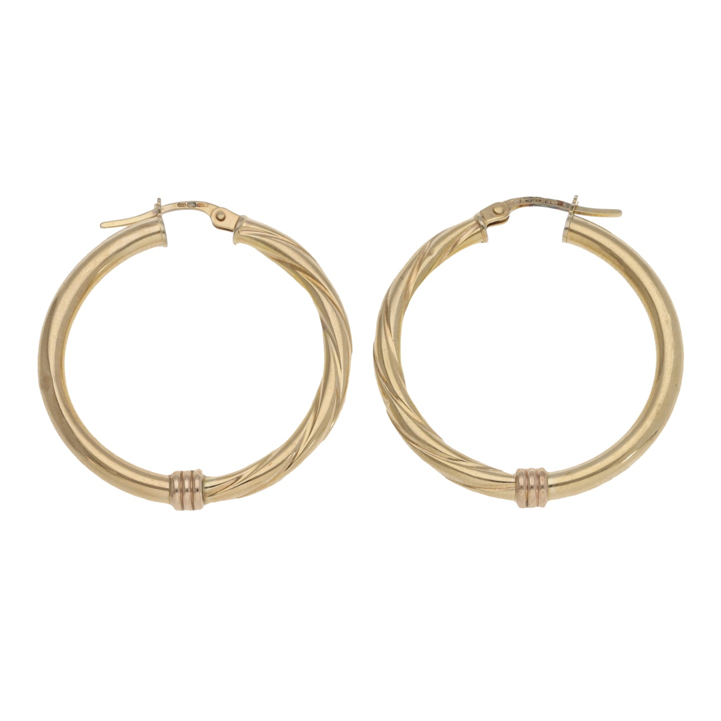 9ct Gold Hoop Earrings