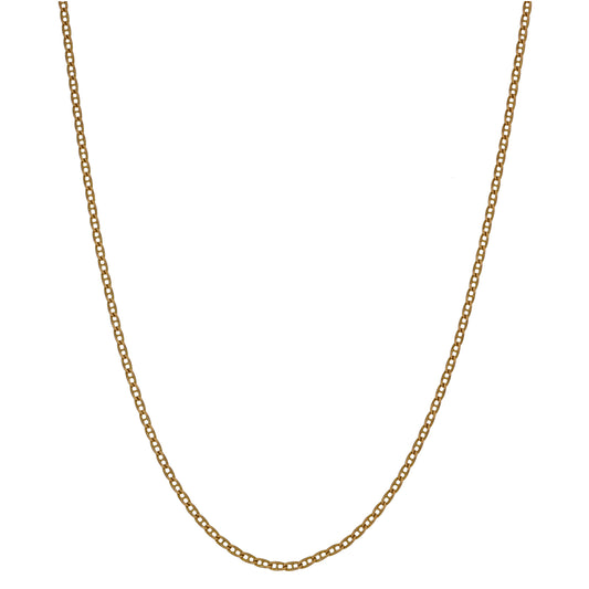 9ct Gold Anchor Chain 16"