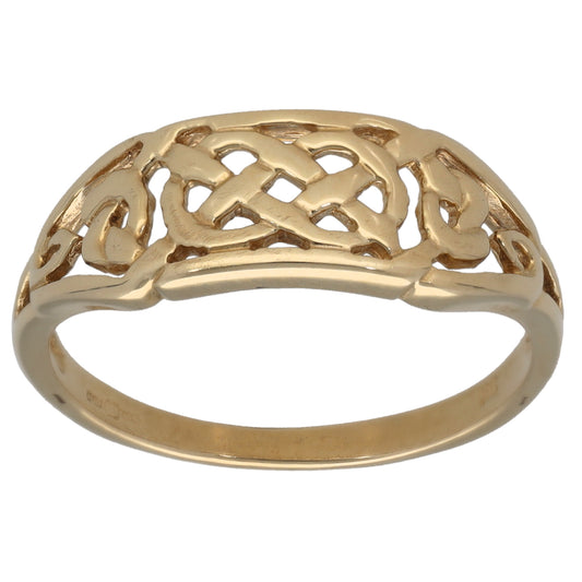 9ct Gold Alternative Ring Size M