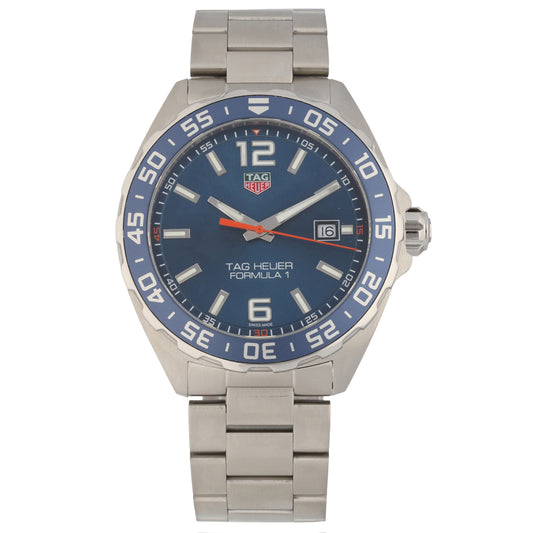 Tag Heuer Formula 1 WAZ1010 43mm Stainless Steel Watch