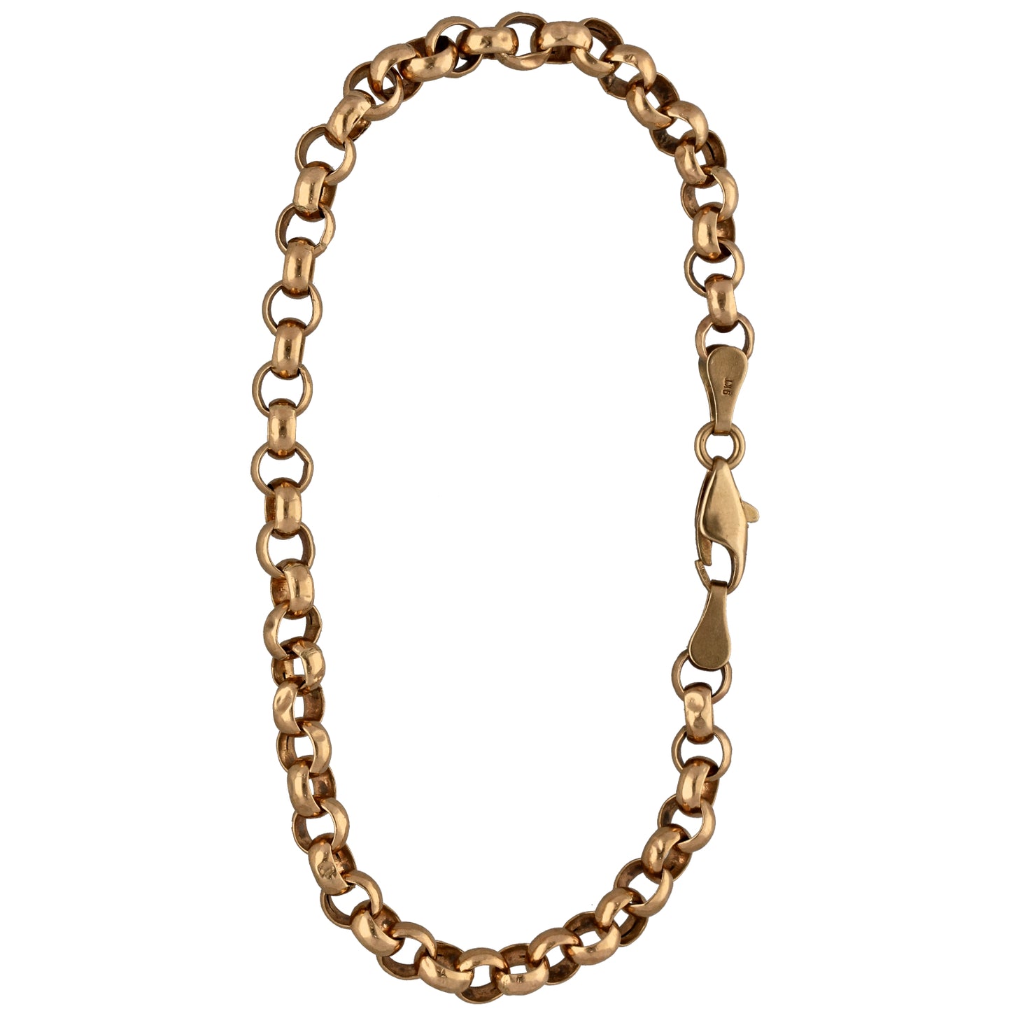 9ct Gold Belcher Bracelet