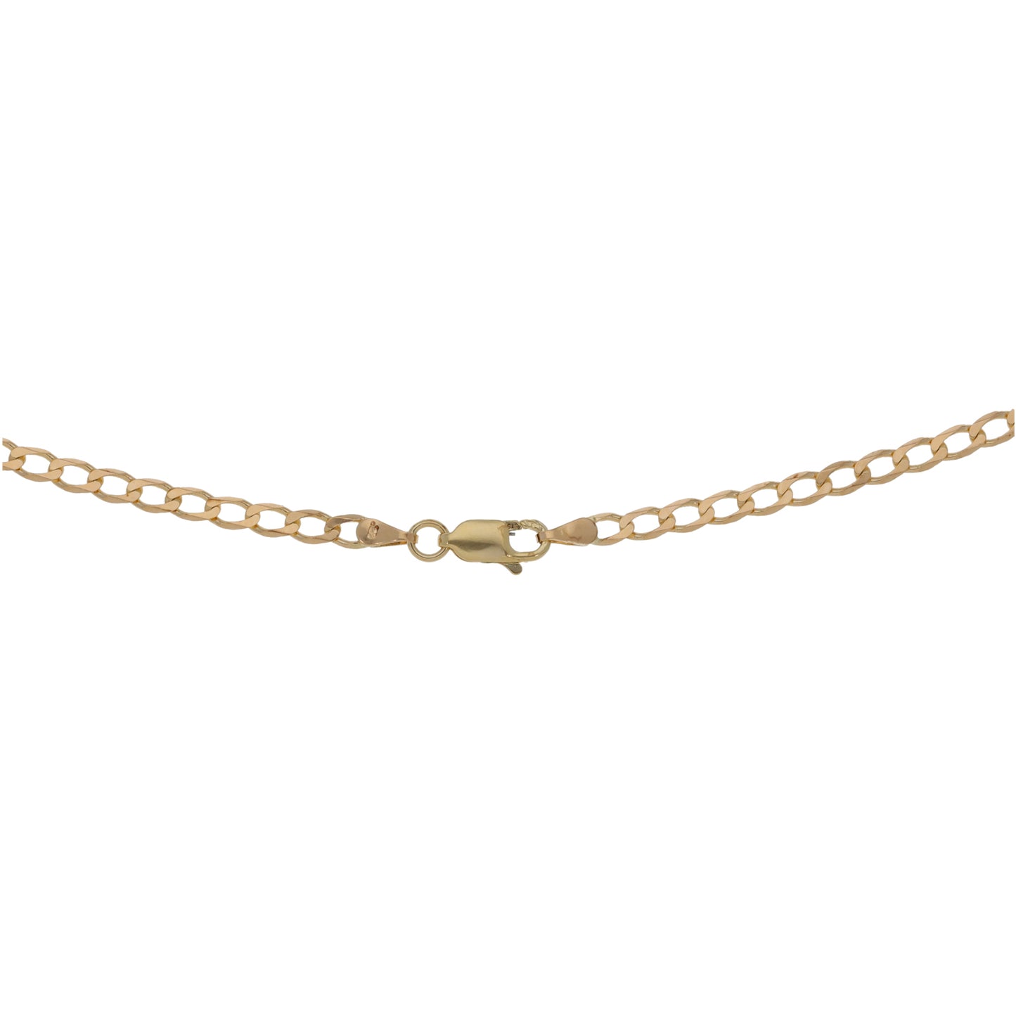 9ct Gold Curb Chain 24"