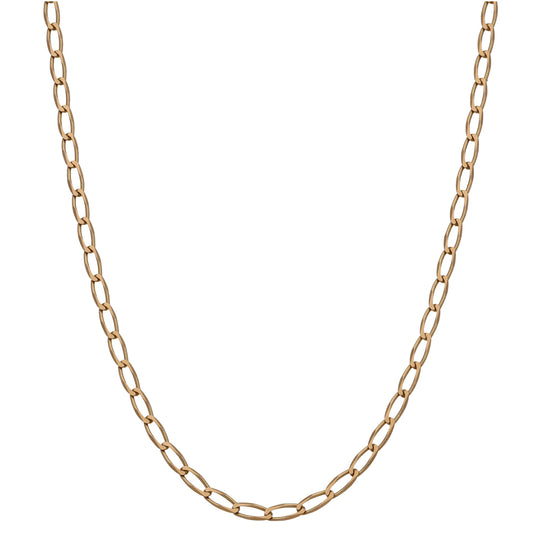 9ct Gold Curb Chain 28"
