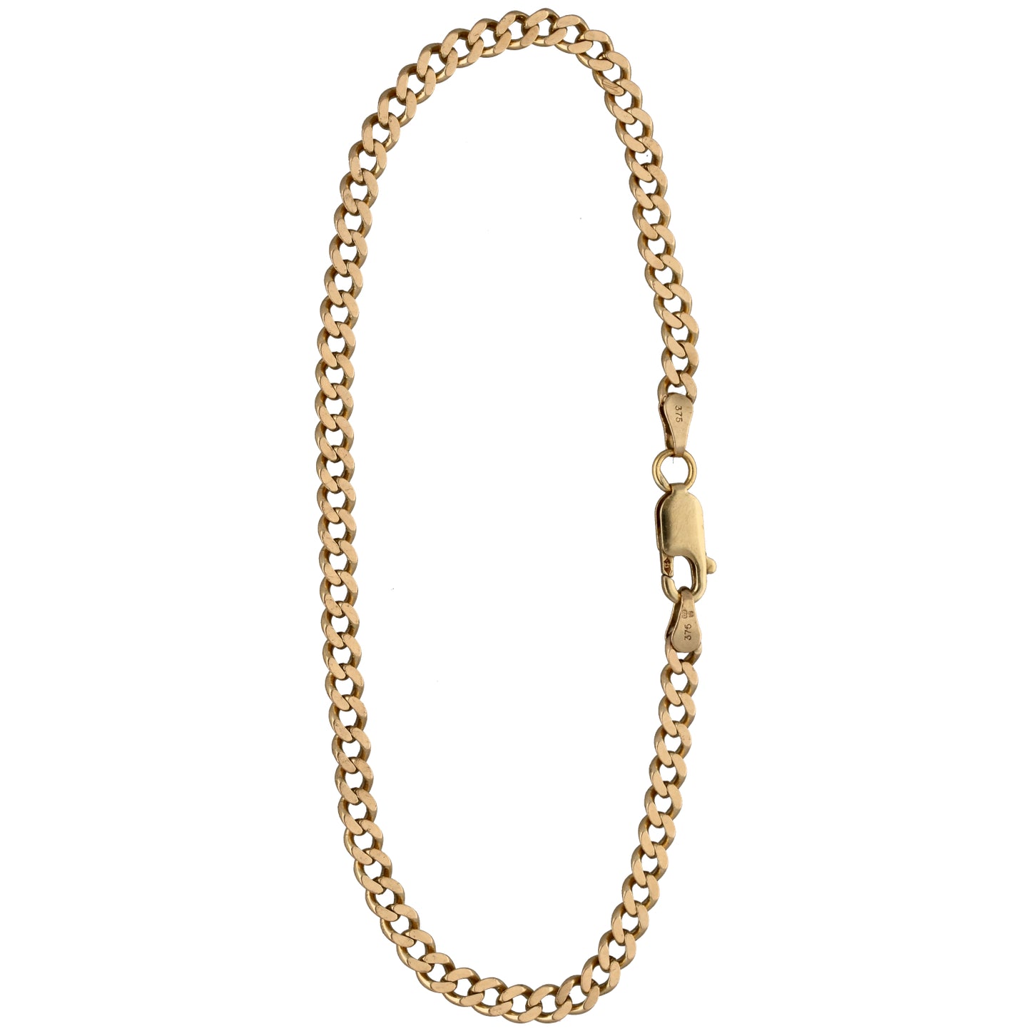 9ct Gold Curb Bracelet