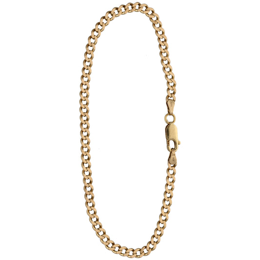 9ct Gold Curb Bracelet