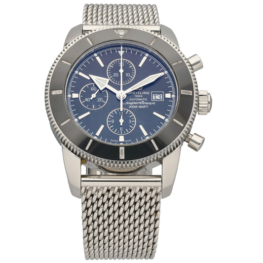 Breitling Superocean Heritage II A13312, blue dial, front image