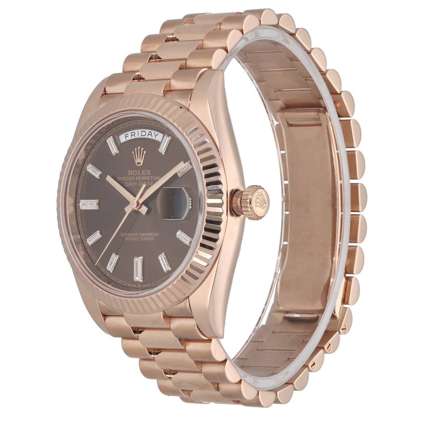 Rolex Day-Date 40 228235 40mm Rose Gold Watch