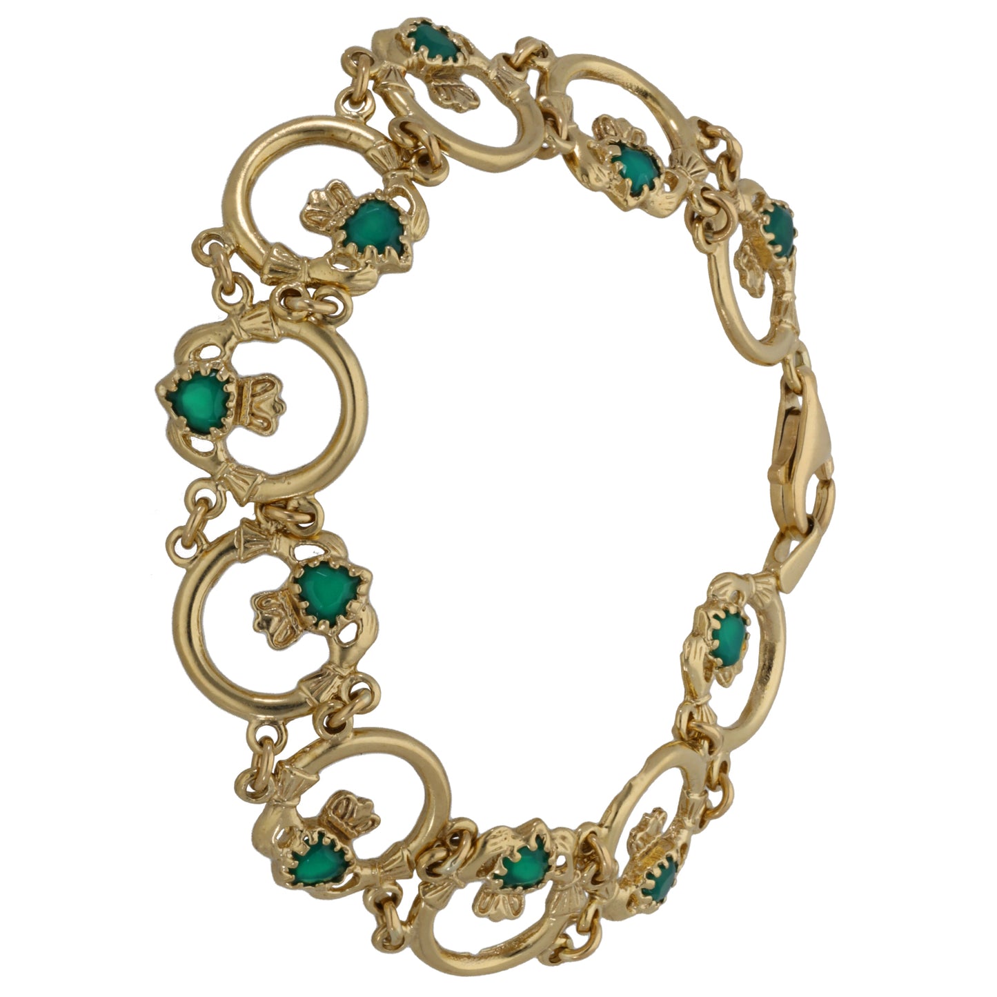 9ct Gold Agate Alternative Bracelet